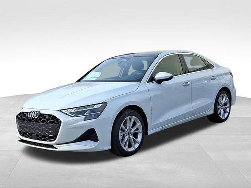 Glacier White Metallic 2026 Audi A3 Premium