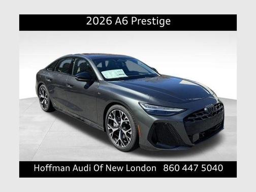 Gray 2026 Audi A6 Prestige quattro S tronic