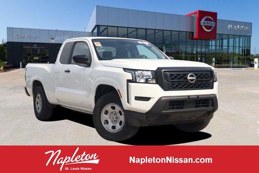 Glacier White 2022 Nissan Frontier S