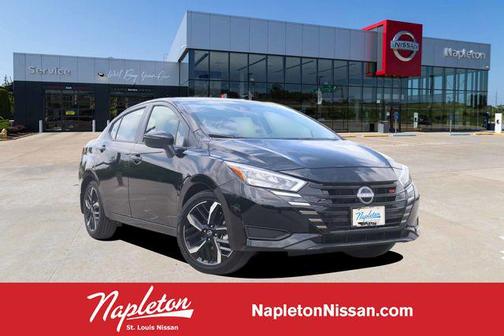 Super Black Metallic 2025 Nissan Versa 1.6 S