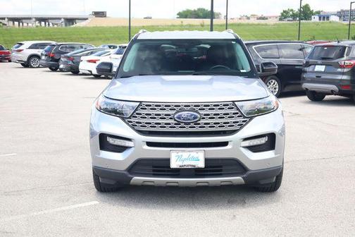 Silver Metallic 2023 Ford Explorer Limited