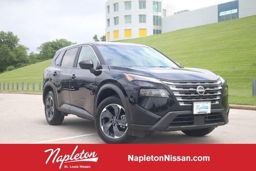 Super Black 2025 Nissan Rogue SV