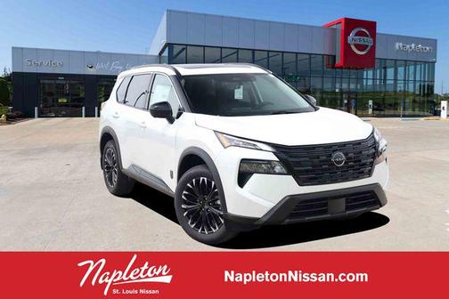 Everest White Pearl Tricoat 2026 Nissan Rogue Dark Armor