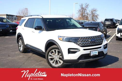 Oxford White 2023 Ford Explorer Limited