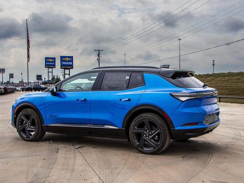 Riptide Blue Metallic 2025 Chevrolet Equinox EV RS