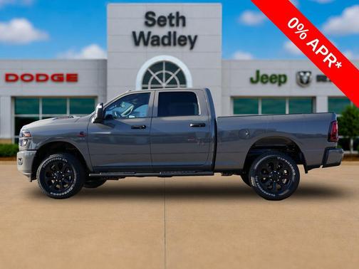 Ceramic Gray Clearcoat 2026 RAM 2500 Black Express Crew Cab 4x4 6'4' Box
