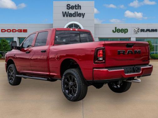 Red 2026 RAM 2500 Black Express Crew Cab 4x4 6'4' Box