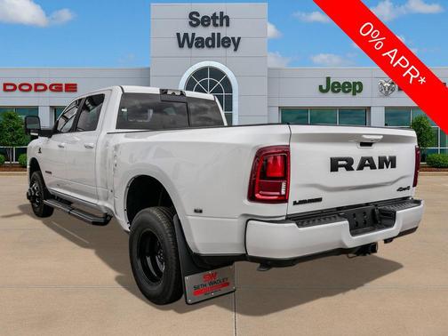Bright White Clearcoat 2026 RAM 3500 Laramie Crew Cab 4x4 8' Box