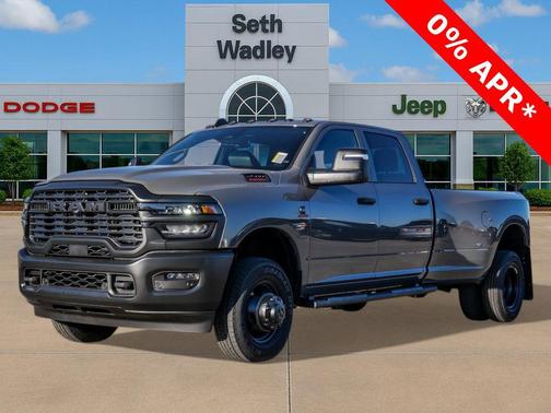 Ceramic Gray Clearcoat 2026 RAM 3500 Tradesman Crew Cab 4x4 8' Box