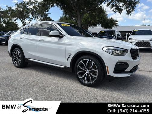 Alpine White 2021 BMW X4 xDrive30i
