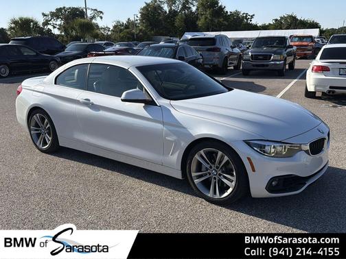 Mineral White Metallic 2018 BMW 440 i