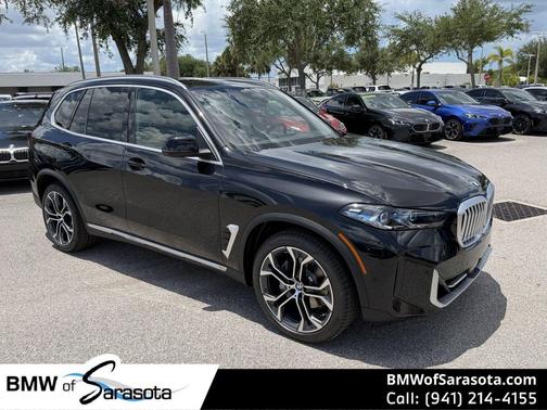 Black Sapphire Metallic 2026 BMW X5 sDrive40i