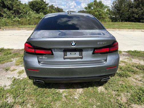 Bluestone Metallic 2021 BMW 530 530i