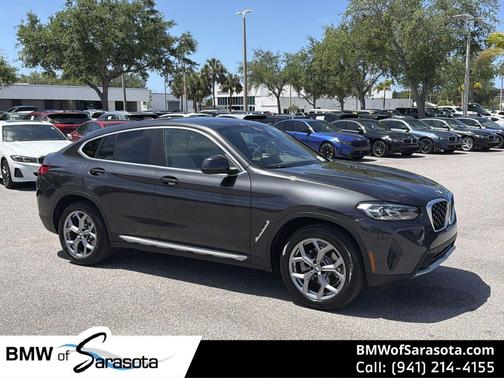 Dark Graphite 2025 BMW X4 xDrive30i