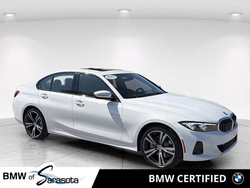 Alpine White 2023 BMW 330 330i