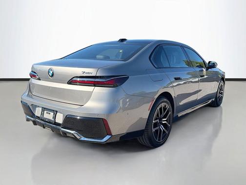 Grey 2024 BMW 740 740i