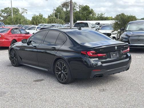 Black Sapphire Metallic 2023 BMW M550 i Xdrive