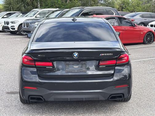 Black Sapphire Metallic 2023 BMW M550 i Xdrive