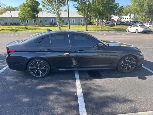 Black Sapphire Metallic 2023 BMW M550 i Xdrive