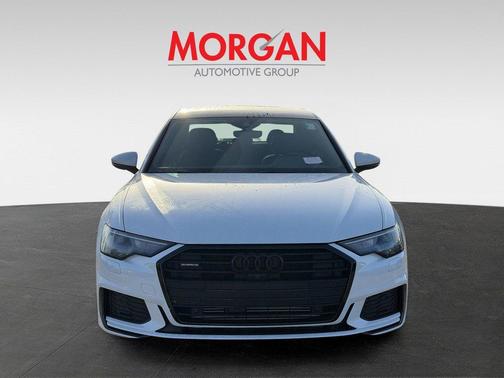 Glacier White Metallic 2022 Audi A6 55 Premium