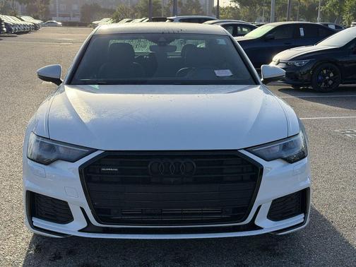 Glacier White Metallic 2022 Audi A6 55 Premium