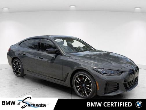 Dravit Grey Metallic 2024 BMW i4 Gran Coupe M50