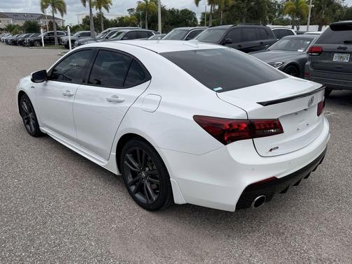 Platinum White Pearl 2020 Acura TLX A-Spec