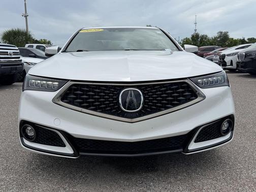 Platinum White Pearl 2020 Acura TLX A-Spec