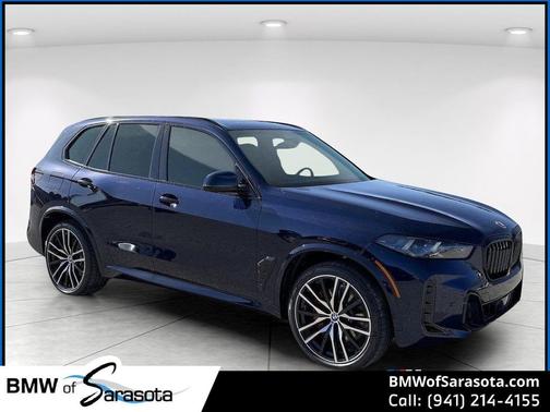 Tanzanite Blue II Metallic 2026 BMW X5 sDrive40i