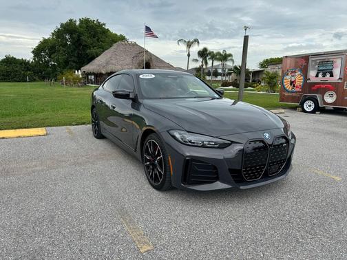 Individual Dravit Grey Metallic 2023 BMW i4 Gran Coupe M50