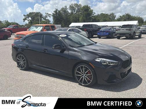 Black Sapphire Metallic 2024 BMW M235 Gran Coupe i xDrive
