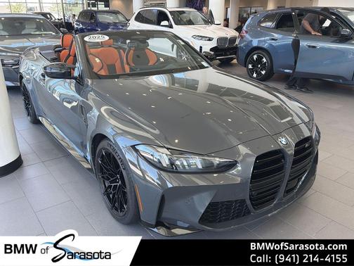 Dravit Grey Metallic 2025 BMW M4 Competition xDrive
