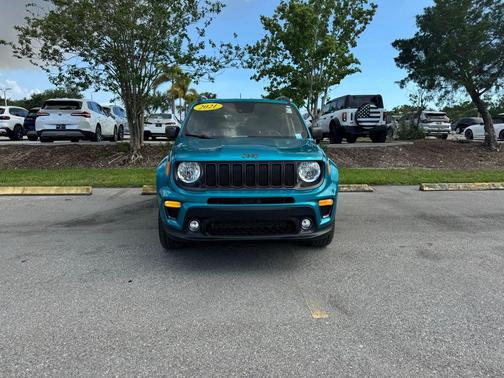 Bikini Metallic Clearcoat 2021 Jeep Renegade 80th Anniversary 4x4