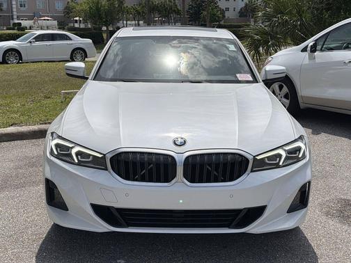 White Metallic 2025 BMW 330 xDrive
