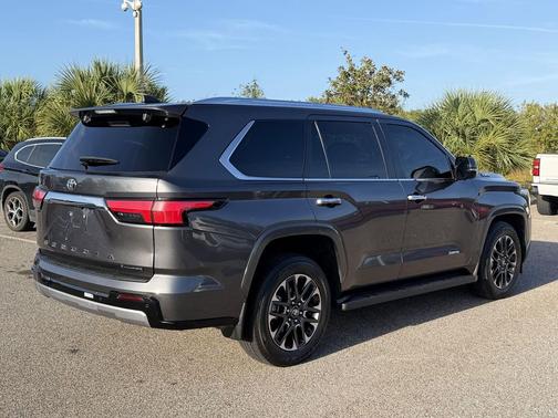 Magnetic Gray Metallic 2025 Toyota Sequoia Platinum