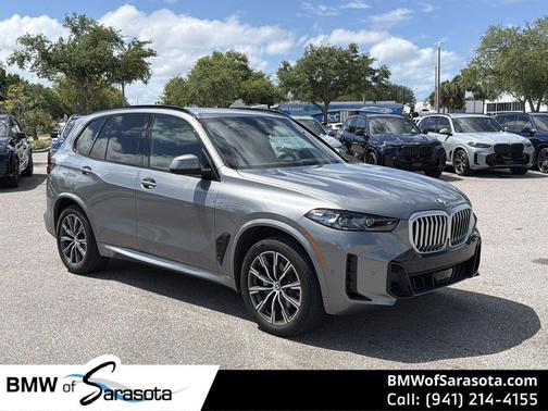 Gray Metallic 2025 BMW X5 xDrive40i