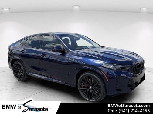 Tanzanite Blue II Metallic 2027 BMW X6 xDrive40i