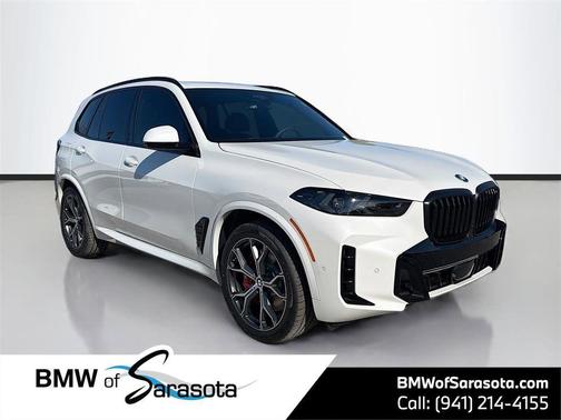 Mineral White Metallic 2026 BMW X5 PHEV xDrive50e