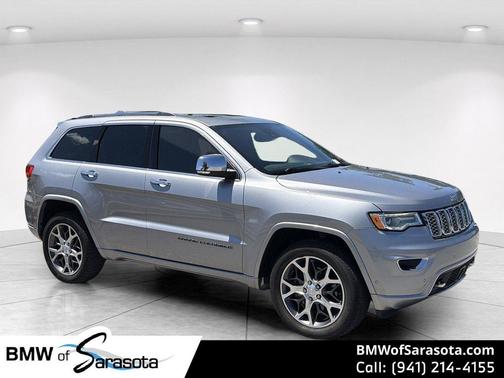 Billet Silver Metallic Clearcoat 2019 Jeep Grand Cherokee Overland