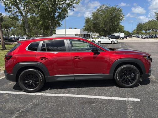 Soul Red Crystal Metallic 2025 Mazda CX-50 2.5 S Preferred Package