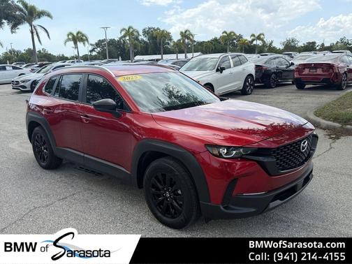 Soul Red Crystal Metallic 2025 Mazda CX-50 2.5 S Preferred Package
