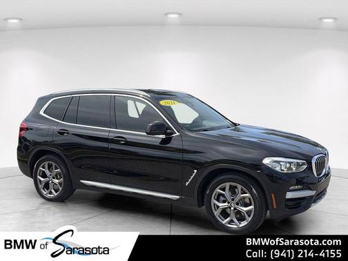 Jet Black 2021 BMW X3 xDrive30i