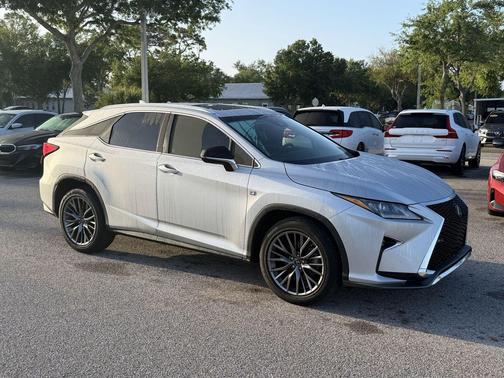 Silver Lining Metallic 2019 Lexus RX 350 F Sport