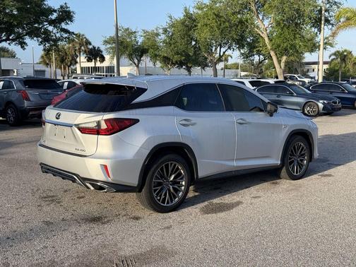 Silver Lining Metallic 2019 Lexus RX 350 F Sport