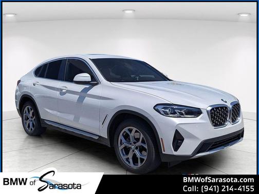 White Metallic 2025 BMW X4 xDrive30i