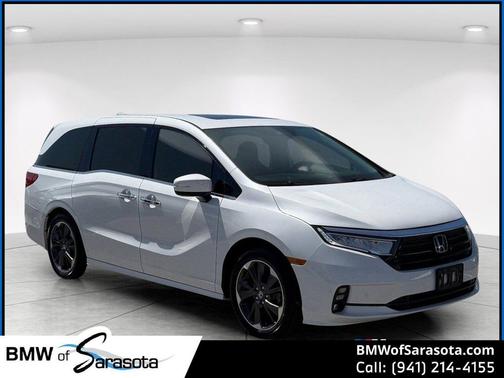 Platinum White Pearl 2022 Honda Odyssey Elite