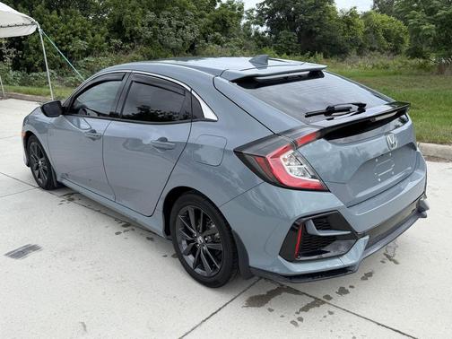 Sonic Gray Pearl 2021 Honda Civic EX