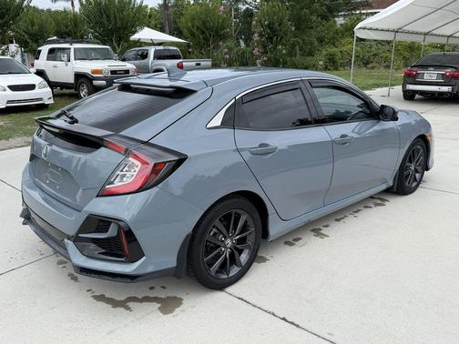 Sonic Gray Pearl 2021 Honda Civic EX