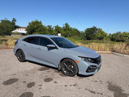 Sonic Gray Pearl 2021 Honda Civic EX