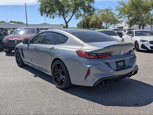Skyscraper Grey Metallic 2023 BMW M8 Gran Coupe Competition